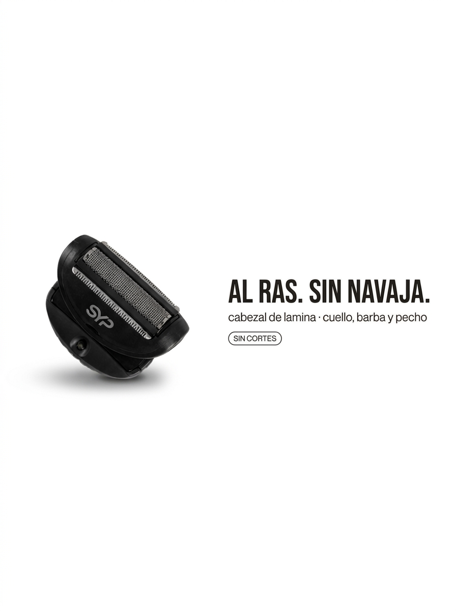 Cabezal Al Ras de Repuesto para Rasuradora Corporal SYP