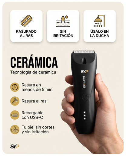 Kit Prime SYP | Rasuradora + Shaver + Bolsa de viaje