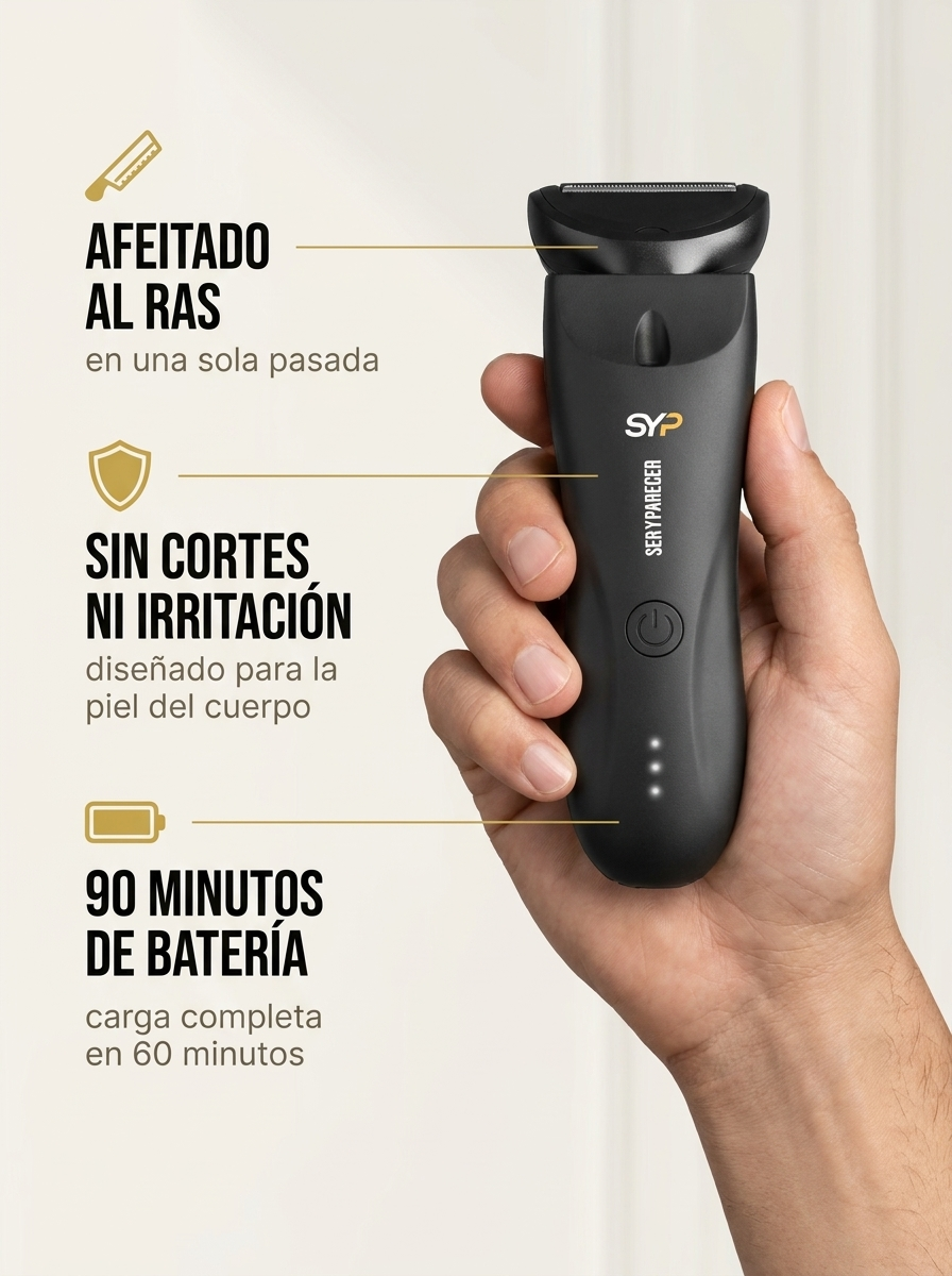 Cabezal Al Ras de Repuesto para Rasuradora Corporal SYP