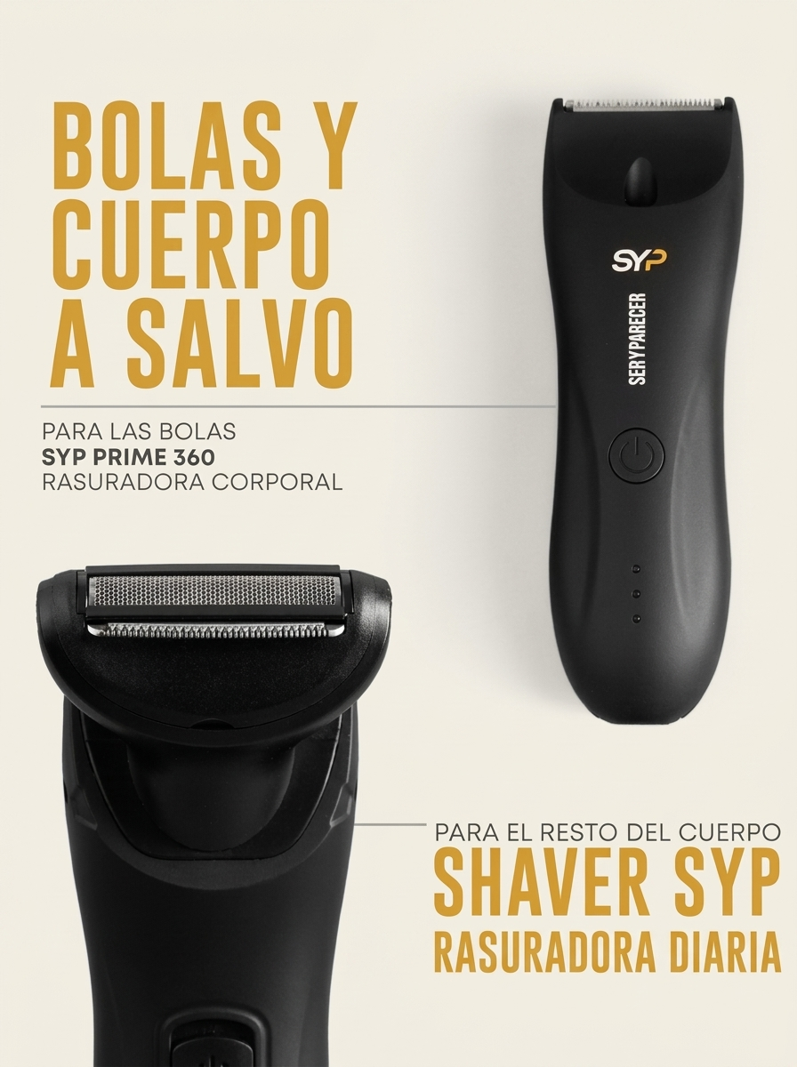 Cabezal Al Ras de Repuesto para Rasuradora Corporal SYP