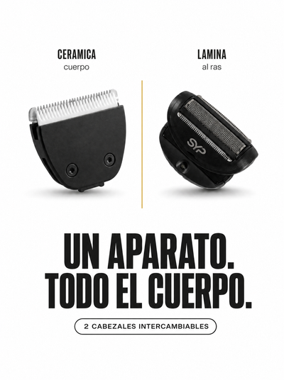 Refill Pack SYP | Hojilla corporal + cabezal shaver de repuesto